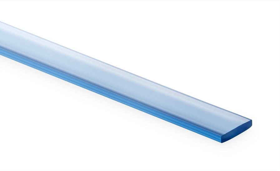 Flat profile A2070B, 14x3 mm
(PVC, transparent), 200 m/spool